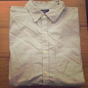 American Eagle- Button Down- Oxford- XL - Blue